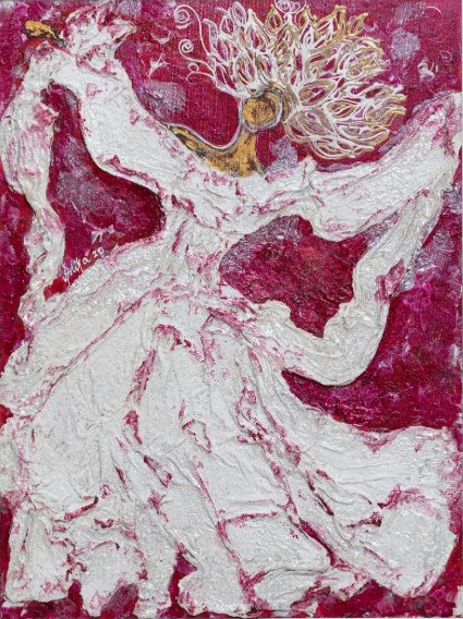 Dancing Belle – Magenta by Anika Plowden-Corentin