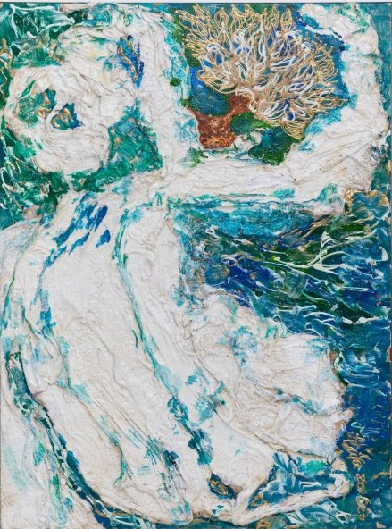 Dancing Belle in teal by Anika Plowden-Corentin