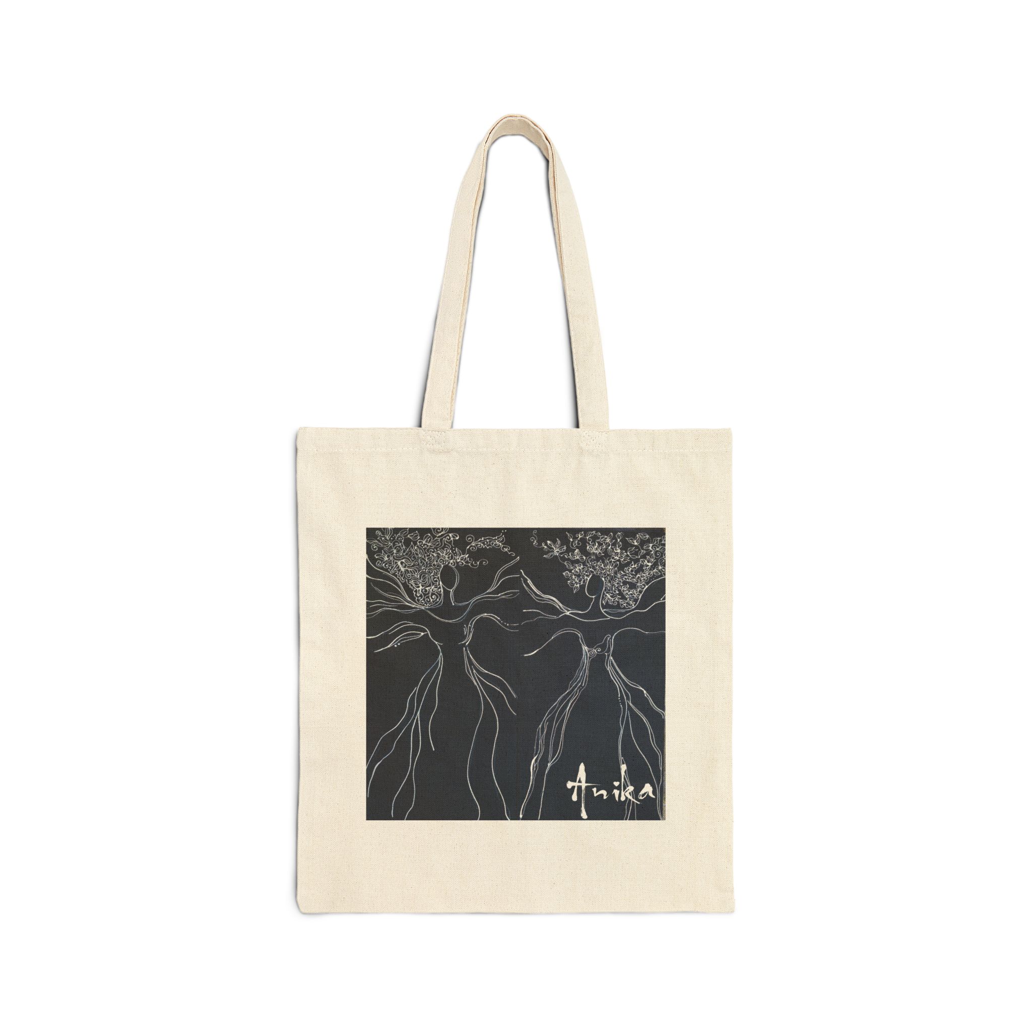 Beneath the Silence — Dancing Belles Canvas Tote