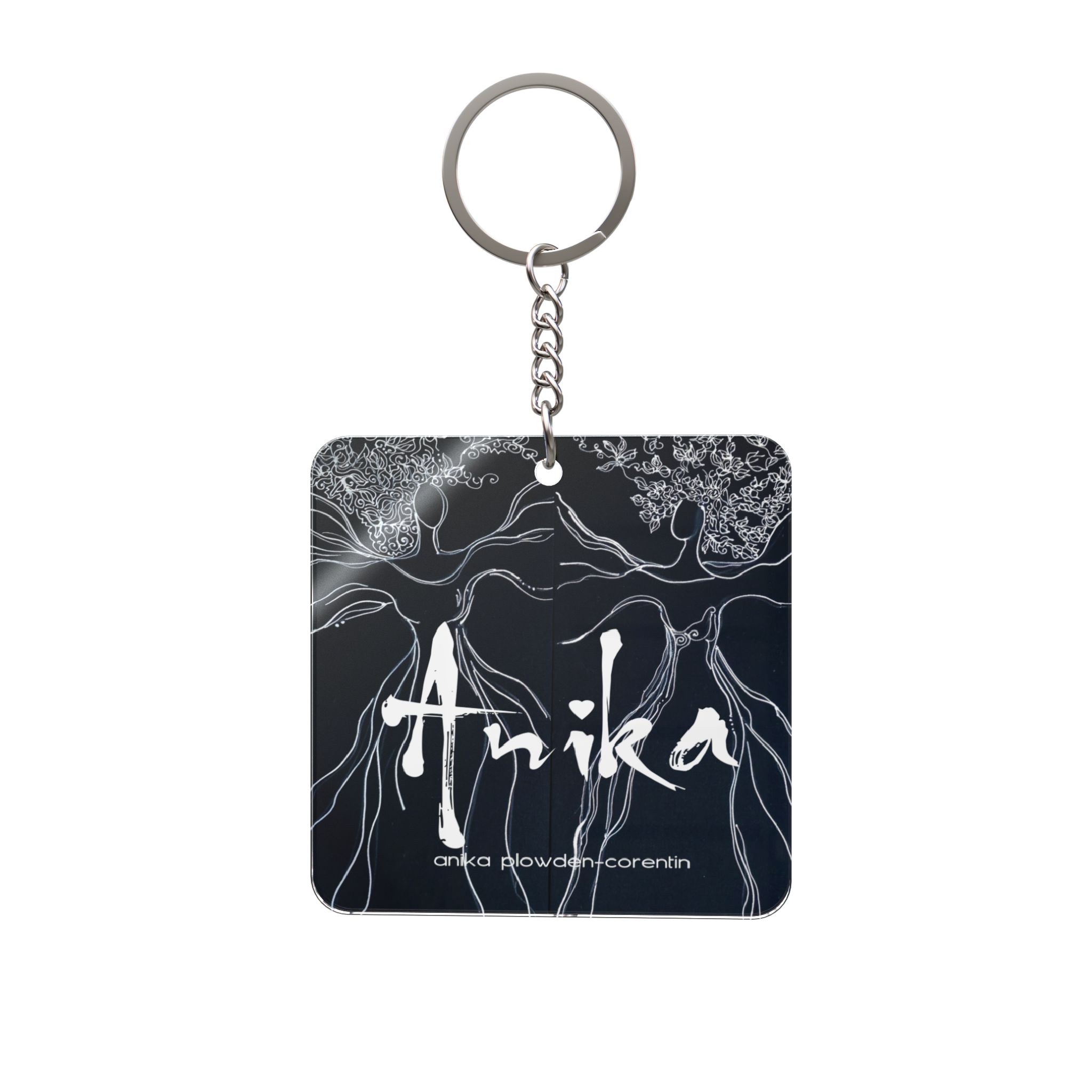 Beneath the Silence — Dancing Belles Key Ring