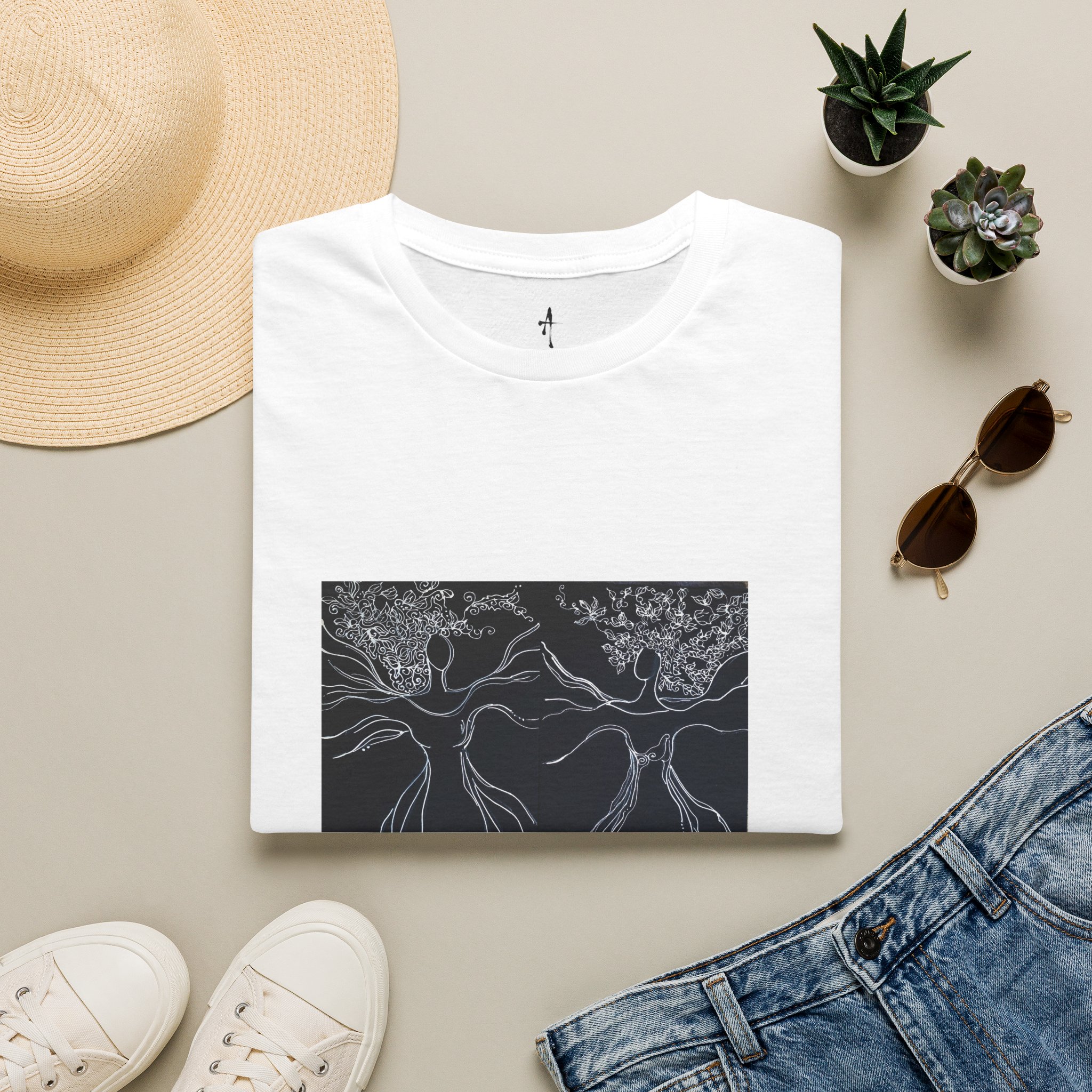 Beneath the Silence — Dancing Belles Lightweight Tee (Unisex)